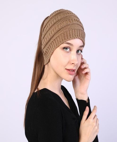 

winter ear warmer headband women fashion elastic wool knitted headband head wrap hairband girls elegant hair band accessories5521629, Silver