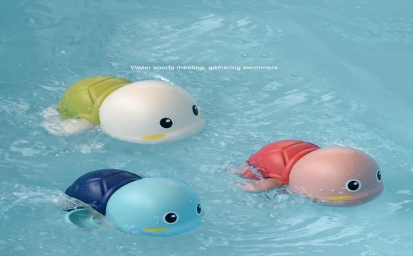 

baby bathing water turtle clockwork winding animal bathroom playing water children toys baby bathing safety material toy water puz7025401