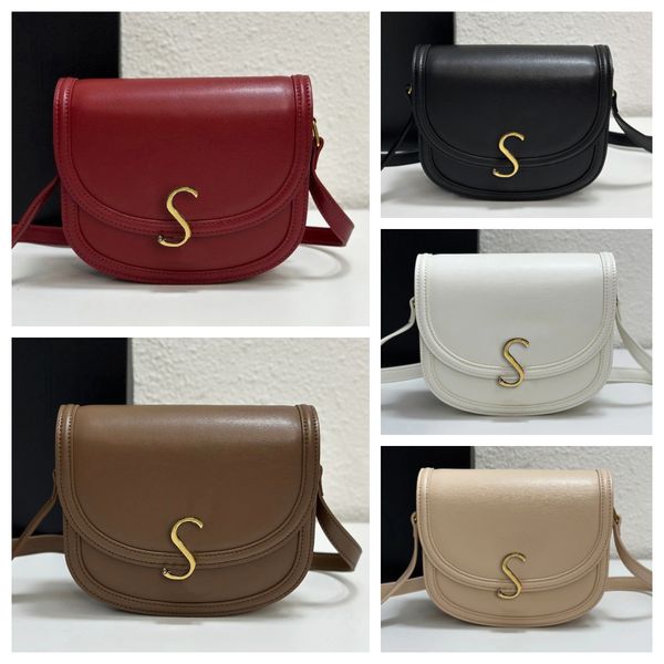 

cowhide ladies designer hangbag crossbody bag fashion shoulder bag flap postman wallets cross body fashion woc cards purse saddle bag