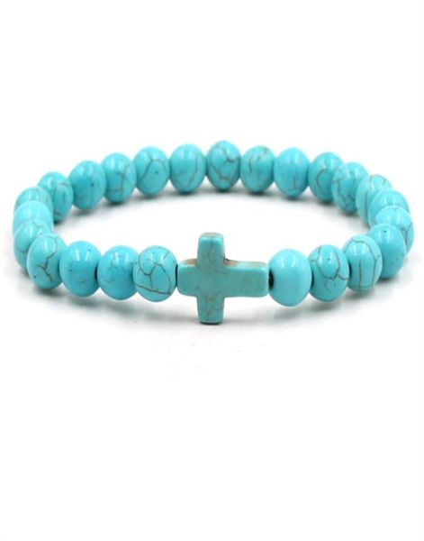 

turquoise bracelet turquoises stone beads bracelets jesus cross bracelet9473543, Black