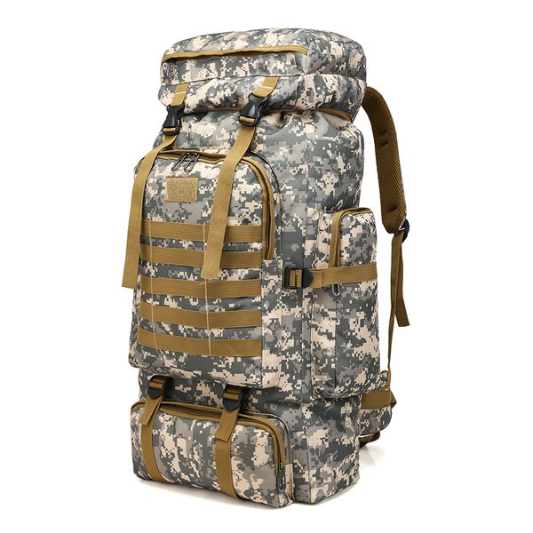 

waterproof hiking backpack for men and women, lightweight day pack for travel camping large capacity anti-splash outdoor mountaineering