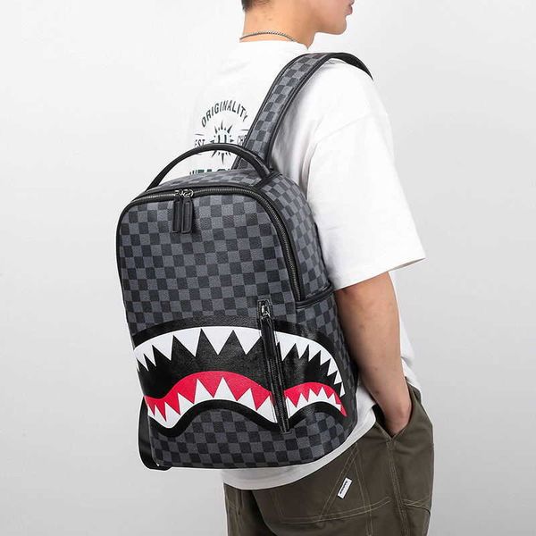 

backpack fashion brand men s 2023 new trend korean version casual large capacity student schoolbag 230708