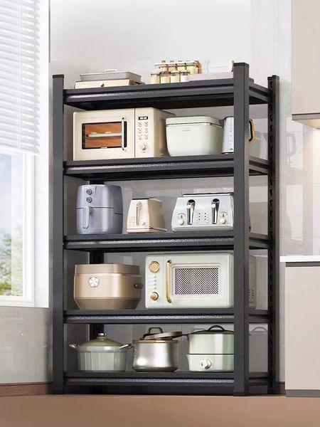 

beautiful 3 layer stainless steel high temperature baking paint with wheel for household microwave rack kitchen shelf clean kitchen storage