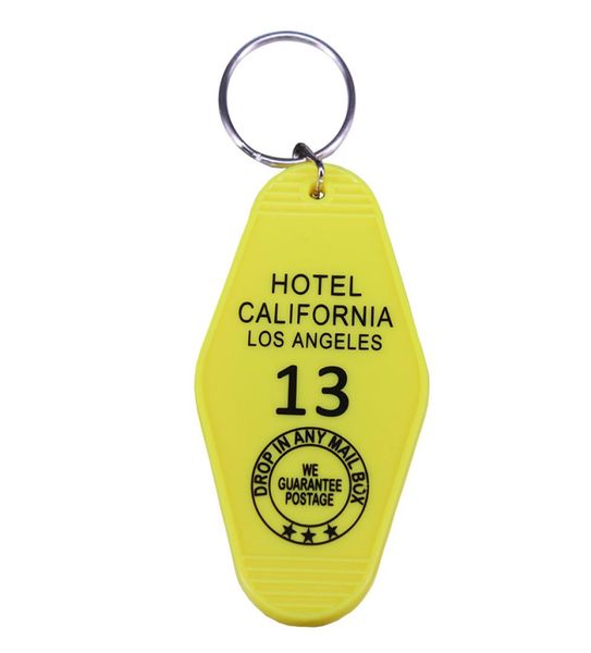 

el california hit song inspired yellow key tag luck room 13 keyring eagles fans must have1335747, Gray