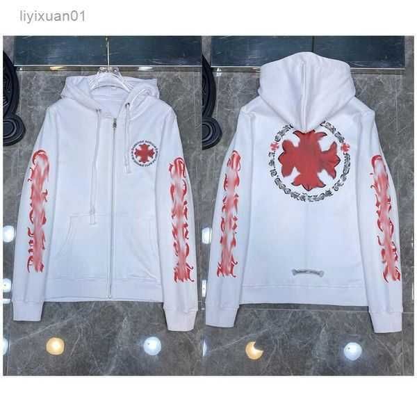 

men's hoodies sweatshirts mens chrome winter heart hoodie ch long sleeve loose coat hooded hoody men woman hip hop chromees hearts 16 8, Black