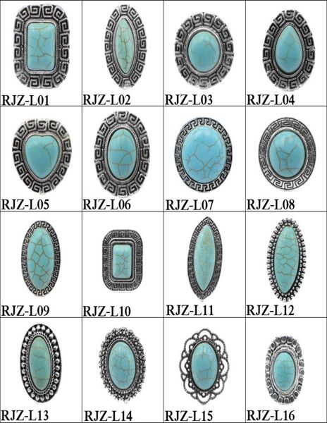 

turquoise rings 112 styles vintage turquoise natural stone rings fashion costume gemstone femalemale ring jewelry fr3019742, Golden;silver