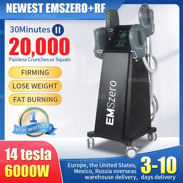 

2024 Newest EMSzero Body Remodeling Non-invasive Body contouring Machine Abdominal Muscle Building DLS-EMSLIM NEO RF
