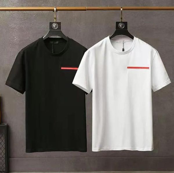 

Luxury Casual Men's T-Shirts 2023 New Fashion designer Short sleeve Breathable top quality wholesale black and white tees Asian Size 3XL
