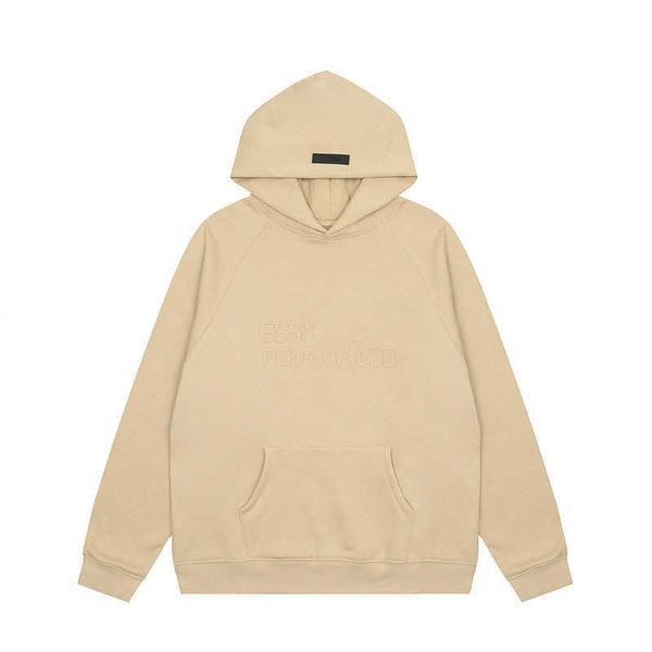 

men's hoodies sweatshirts mens womens designer essentail sweatershirts suits streetwear pullover clothing loose hooded jumper oversiz, Black