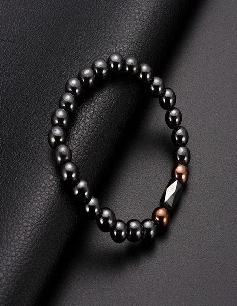 

black magnetic hematite bracelet therapy healthy mens bracelets luxury designer jewelry women bracelets bangles cuff desiger jewel1927928