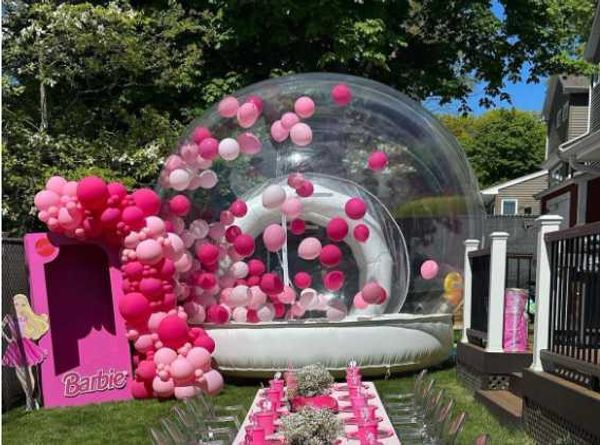 

commerical balloon clear inflatable bounce bubble house 10ft-3m inflatable bubble house with blower bubble tent for party renta