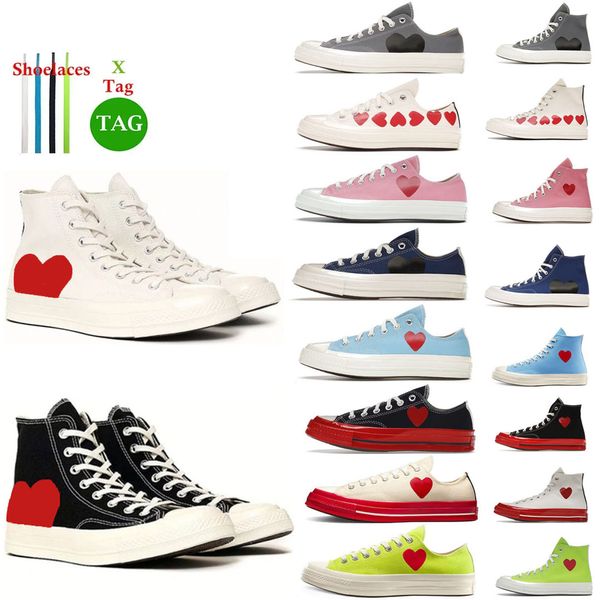 

casual shoes 1970s canvas shoes platfprm casual high low all star midsole classic sports sneakers tennis love couple canvas all-match, Black