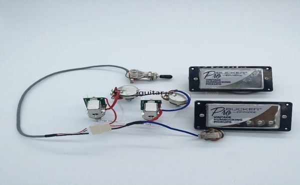 

original eiph electric guitar pickups alnico5 humbucker pickups 4c with push pull functionwiring harness6731544