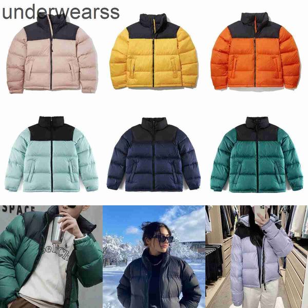 

mens down parkas designer puffer jacket mens down jacket winter warm coats womens cotton outdoor windbreaker parka windproof fluffy clothes, Black