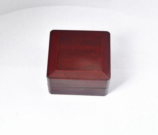 

championship ring display case box wooden flannel box for championship ring jewelry display gift box 456565mm2944137, Black;white