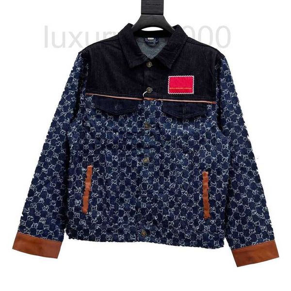 

men's jackets designer mens womens denims jacquard denim joint jacket man paris fashion t-shirt tees street short sleeve luxurys tshirt, Black;brown
