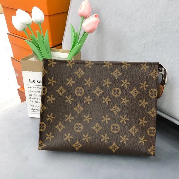 

m46037 toiletry kits make up clutch bags girl luxury baby designer makeup wash pouch women's purse leather makeup bag man handbag genui