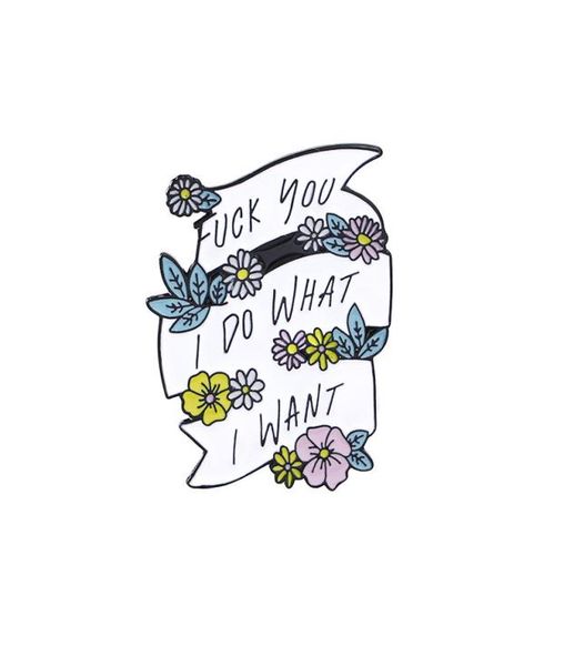 

i do what i want enamel pin sassy quote hard enamel pins feminist brooches funny badges for women girl power9673278, Gray