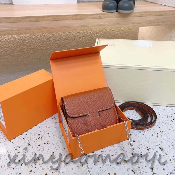 

square crossbody bag fashion homeless fashion bag v103952-103951 dark brown