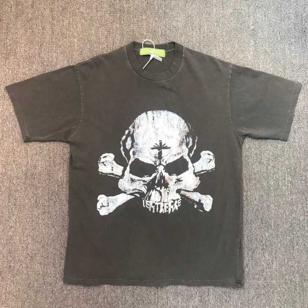 

men's t-shirts new 2023 men human skull head hellstar studios t shirts t-shirt hip hop skateboard street t-shirts tee shirt kenye #314, White;black
