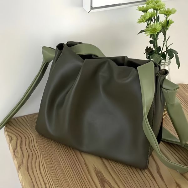 

designer shoulder bag women same color cloud handbag luxury cowhide versatile commuter crossbody bag adjustable shoulder strap bucket bag