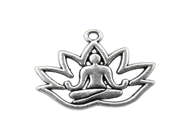 

pendant earring charm necklace om yoga charms012345671429209, Silver