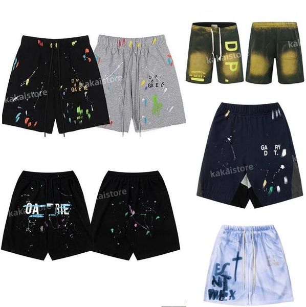

designer galleries shorts depts knee length mens summer running fitness sports jogging gym cotton sweat absorption women clothing loose shor, White;black