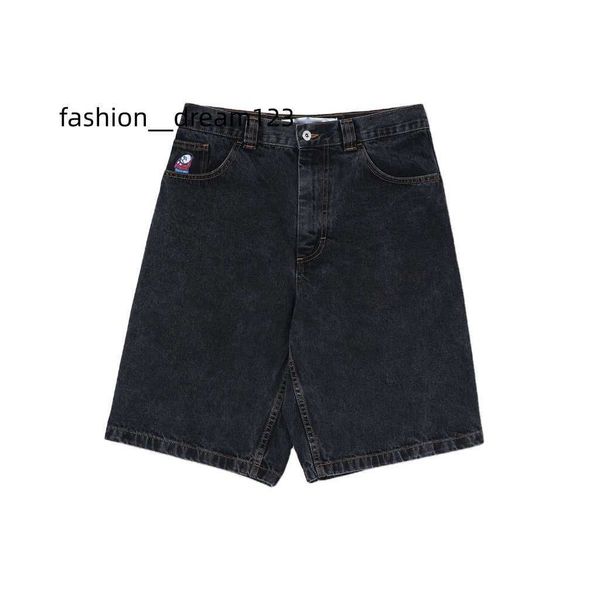 

custom man trendy fashionable washed black baggy knee length 2023 summer half pant men's polar big boy baggy shorts, White;black