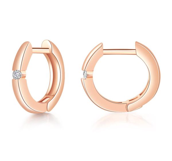 

yoursfs zircon hoop earrings fashion women gold plated 18k unique design gift8710429, Golden;silver