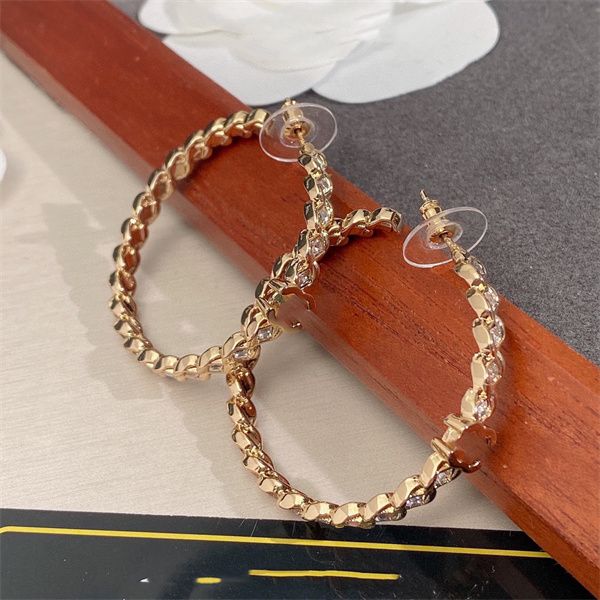 

women's brand stud letter ccity designer earrings gold earring luxury jewelry woman accessories 2223, Golden;silver