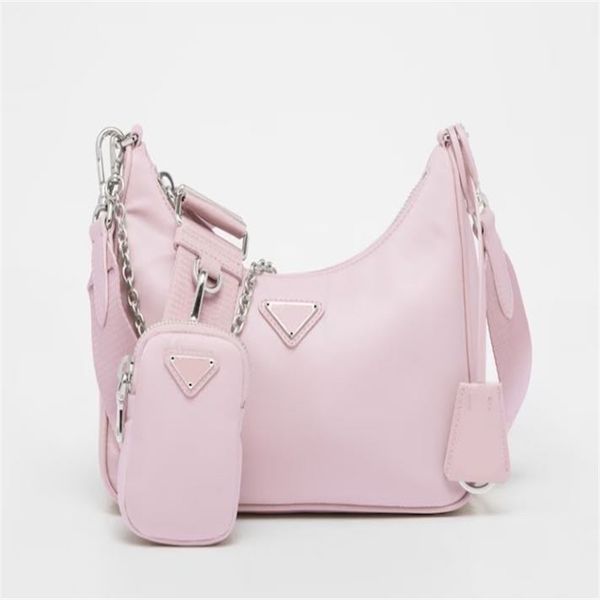 

re edition 2005 3 in 1 crossbody women's bag metal chain bag moon bag crescent bag dumpling bag design luxury bag fashion bag crossbody