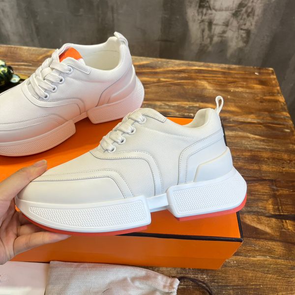 

23s designer giga sneakers men women cowhide mesh stitching thick sole sports shoes fashion luxury outdoor comfortable casual shoes, Black