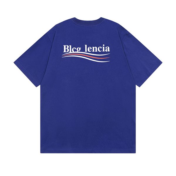 

blcg lencia 2023 summer new 250g 100% cotton fabric t-shirt men print color drop sleeve loose tshirts oversize 2023111, White;black