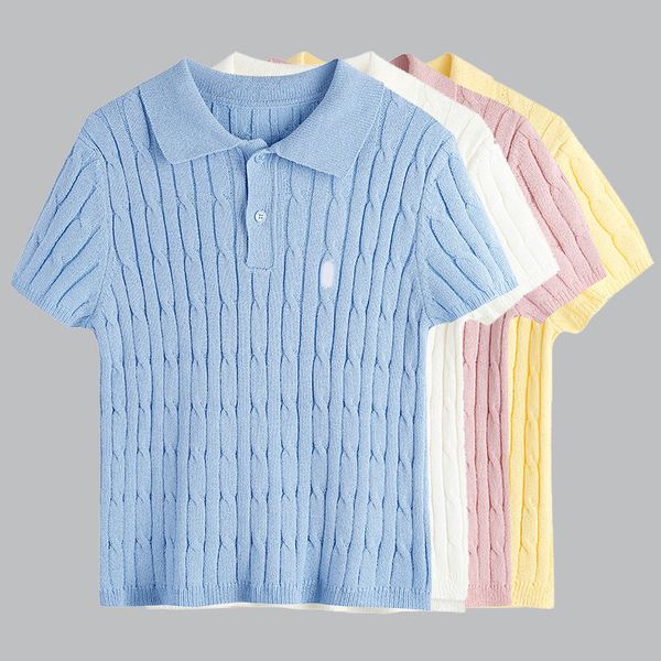 

designer sweater men ralphs polos knitting cardigan sweaters womens round neck and v-neck rl small horse logo embroidery knitwear laurens me, White;black