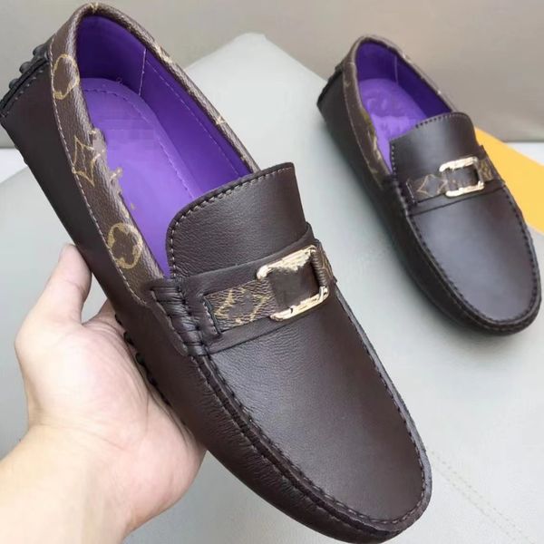 

hockenheim moccasin loafers dress shoes designer men driver shoe man casual shoes monte carlo sneaker square buckle men gym shoe 05, Black