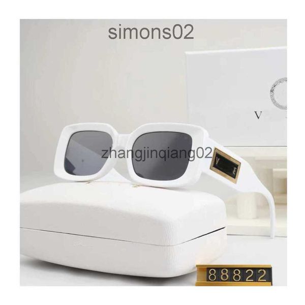 

designer versage sunglasses cycle luxurious fashion sports polarize square sunglass for mens womans vintage baseball new driving black white, White;black