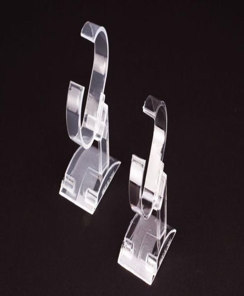 

clear plastic jewelry display holder bracelet ring watch stand support holder stand stand holder showcase5447360, Black