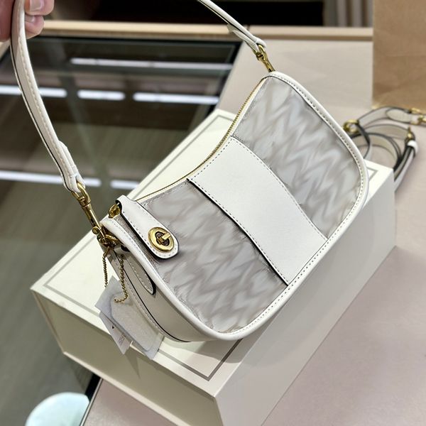

grace classic hobos designer bags jacquard half moon adjustable belts luxury crossbody tabby underarm bag trendy coac shoulder women wallet