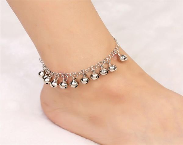 

fashion girl bell anklet simple and fresh 7 bell footwear love wild anklet whole8337560, Red;blue