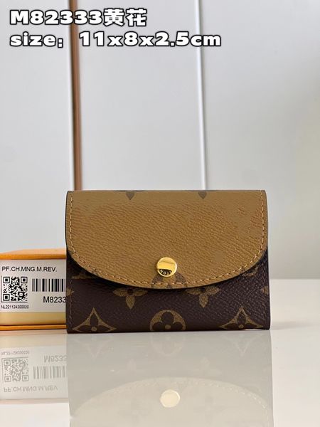 

m82333 women's new luxury wallet card bag, Red;black