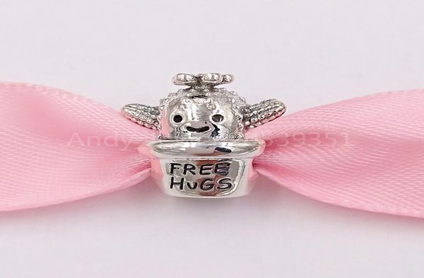 

andy jewel 925 sterling silver beads hugs cactus charm charms fits european pandora style jewelry bracelets necklace 7987863517701, Black