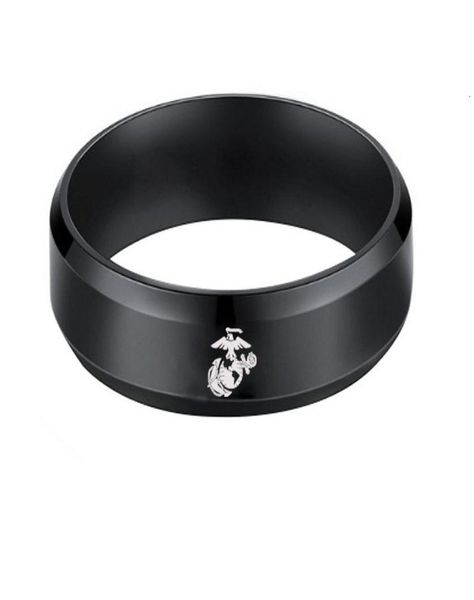 

movie accessories us marine corps ring titanium steel men039s8452553, Golden;silver