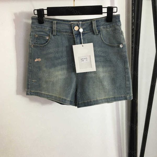 

23ss womens shorts womens designer clothing logo embroidered denim shorts women clothes a1, White;black