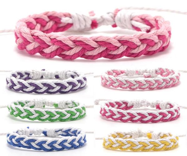 

bohemian retro handmade braided bracelet multicolor string cord woven friendship couple bracelets women men1091755, Golden;silver