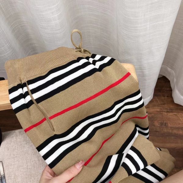 

designer womens shorts summer out-door wear loose elastic waist relaxed street wear classic striped casual shorts, White;black