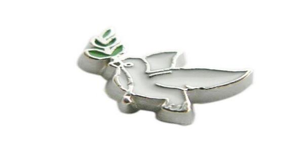 

2050pcslot dove diy alloy floating locket charms fit for magnetic living memory locket pendant fashion jewelrys6713654, Bronze;silver