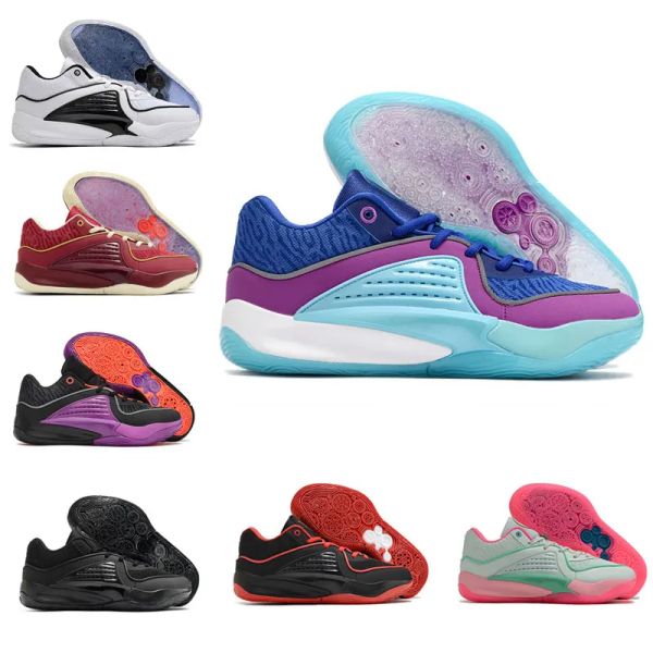 

2023 kd 16 big kid 16s kevin durant signature basketball shoes training sneakers yakuda light lemon twist beginnings caravan climbing boots, Black