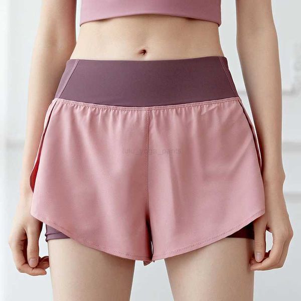 

lull women sports yoga shorts outfits high waist sportswear bowknot exercise fitness wear short pants girls running elastic prevent wardrobe