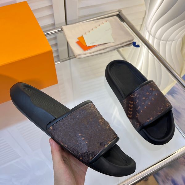 

sandals slippers summer men women shoes shaped multicolor flora slides molded rubber footbed in black tonal rubber featuring embossed at out
