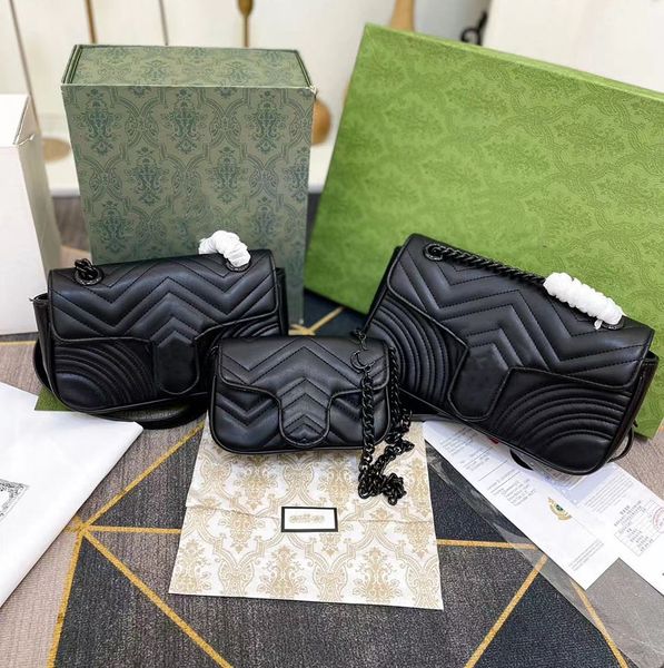 

women luxury designer bag shoulder bags handbag handbags classic leather heart style gold chain tote messenger